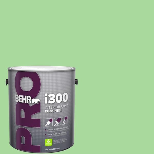 BEHR PRO 1 gal. #440B-4 Cool Aloe Eggshell Interior Paint