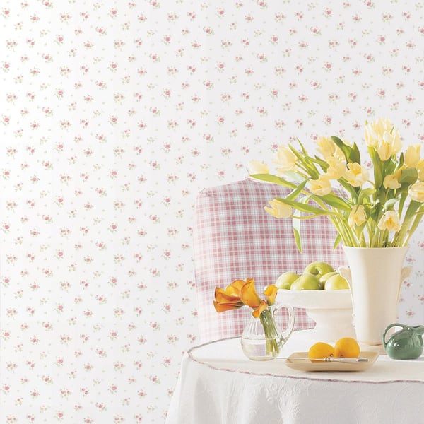 Rainbow Floral in Yellow and Pink