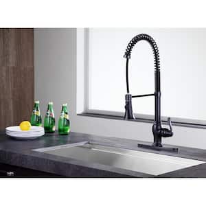 Bastion Single-Handle Standard Kitchen Faucet in Oil Rubbed Bronze