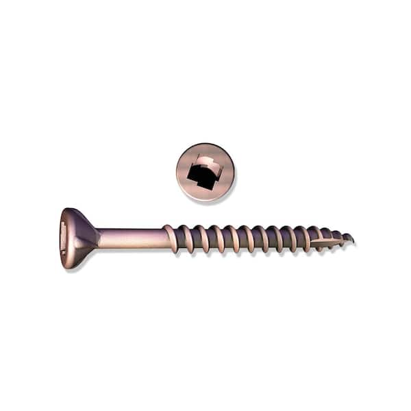Grabber #8 x 2 in. Lox Flat-Head Wood Deck Screws (25-Pack)