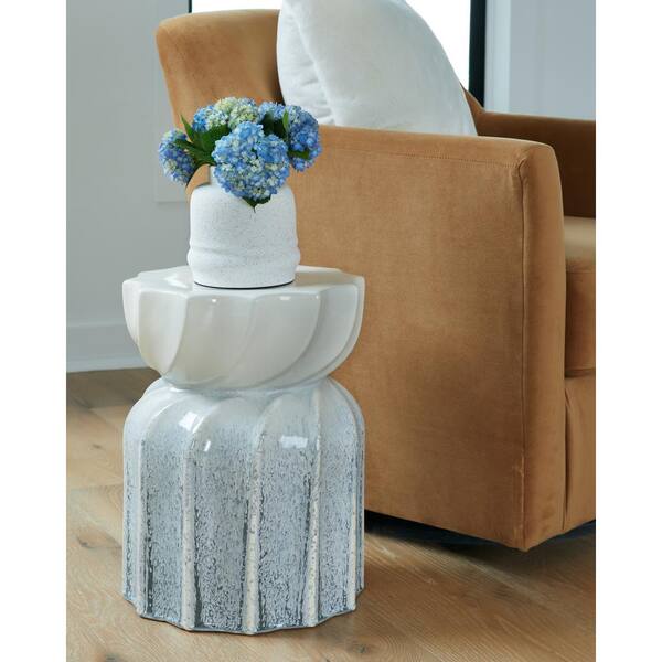 Michamere Stool - Gray/Taupe