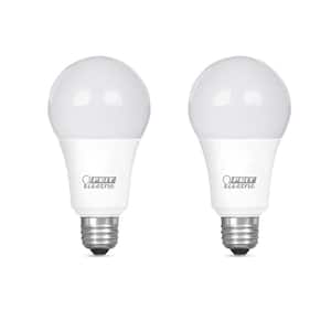 75-Watt Equivalent A19 Dimmable CEC Title 20 ENERGY STAR 90 CRI E26 Medium Base LED Light Bulb Soft White 2700K (2-Pack)