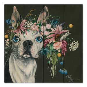 Boston Terrier 18"x18" Wood Pallet