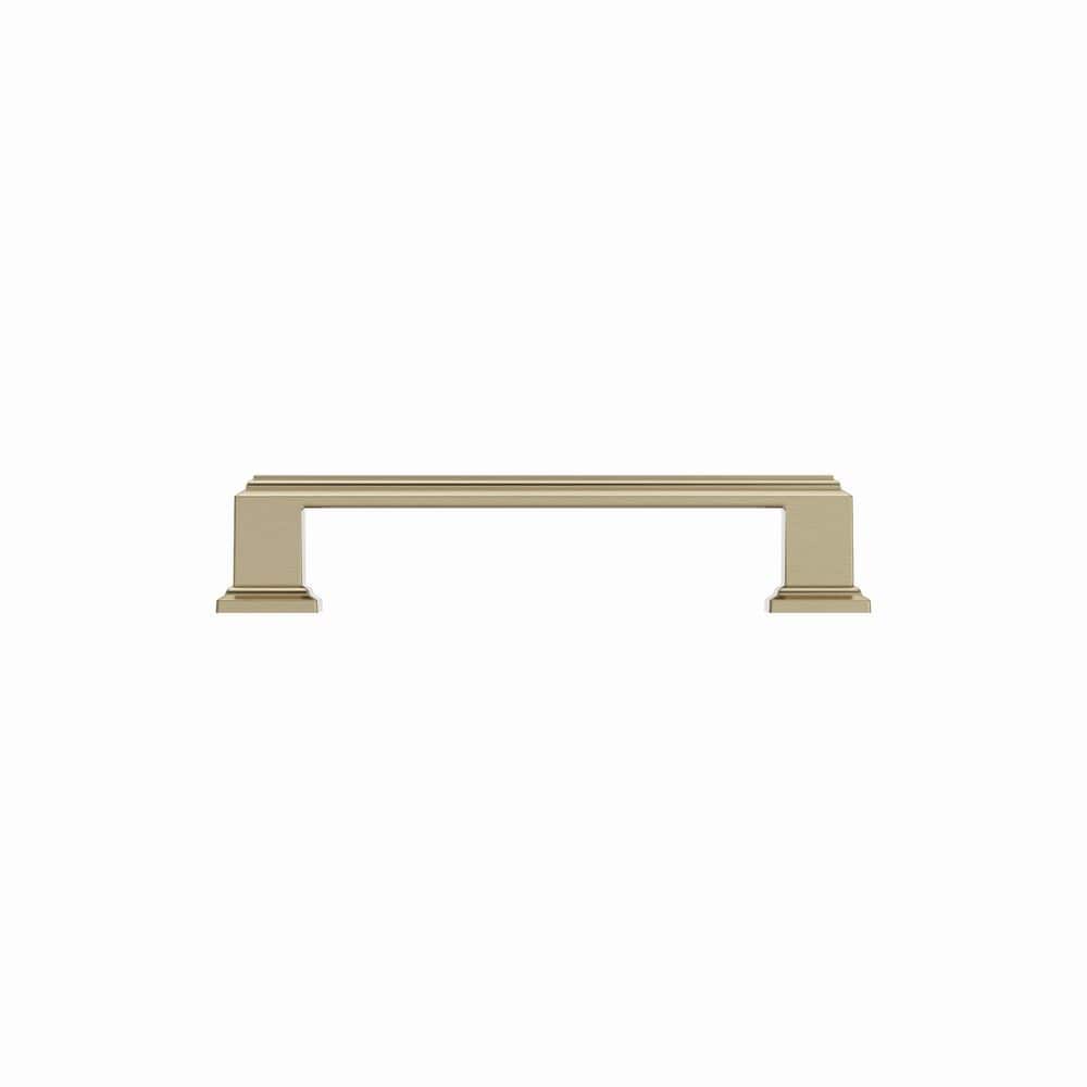 10-Pack Carrington 3-3/4 in. (96 mm) Center-to-Center Classic Brushed Gold Arch Cabinet Drawer Pulls price history on PriceWatchPro
