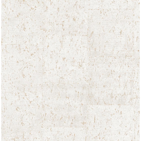 A-Street Prints Millau Eggshell Faux Concrete Light Grey Wallpaper Sample