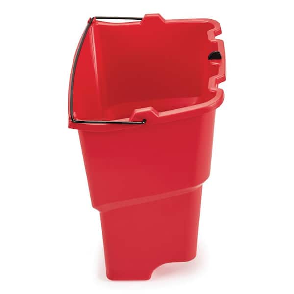 Rubbermaid Commercial Products WaveBrake 4.5 Gal. Red Plastic