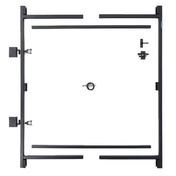 Adjust-A-Gate Contractor 60 in. H x 60 in. x 96 in. W 3-Rail Kit
