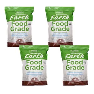 4 lbs. Diatomaceous Earth Food Grade 100% (4-Pack)