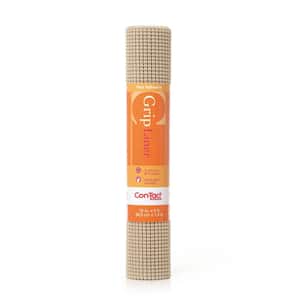 Beaded Grip 12 in. x 5 ft. Taupe Non-Adhesive Drawer and Shelf Liner (6 Rolls)