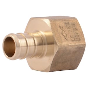 1/2 in. PEX Barb x 1/2 in. FNPT Brass Adapter Fitting (10-Pack)