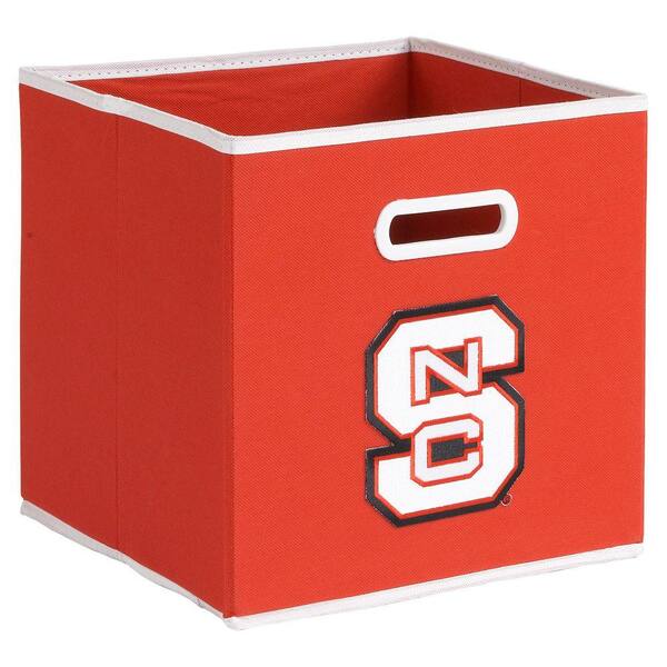 Unbranded College STOREITS North Carolina State University 10-1/2 in. W x 10-1/2 in. H x 11 in. D Red Fabric Storage Drawer