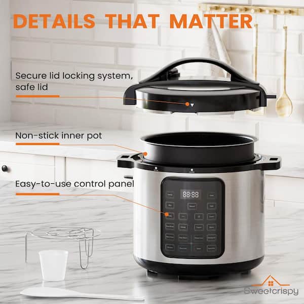 Amazon.com: TEFAL CY505E10 Fast+Delicious Multicooker, 25
