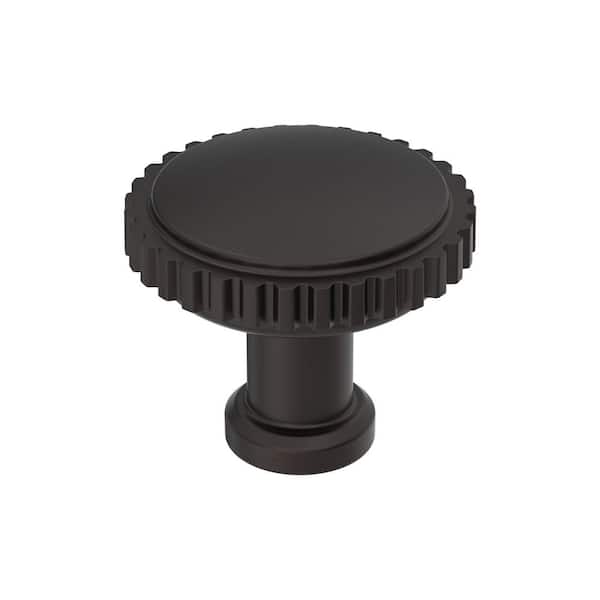 Farewind 1-1/4 in. (32mm) Diameter Oil-Rubbed Bronze Classic Round Cabinet Knob