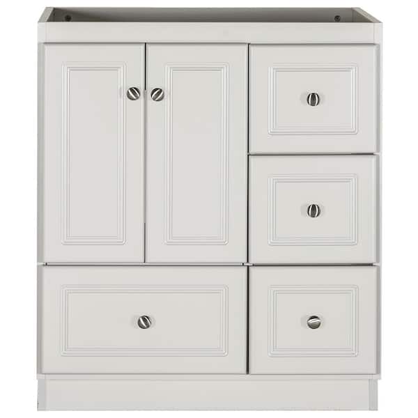 Simplicity by Strasser Ultraline 30 in. W x 21 in. D x 34.5 in. H Bath Vanity Cabinet without Top in Dewy Morning