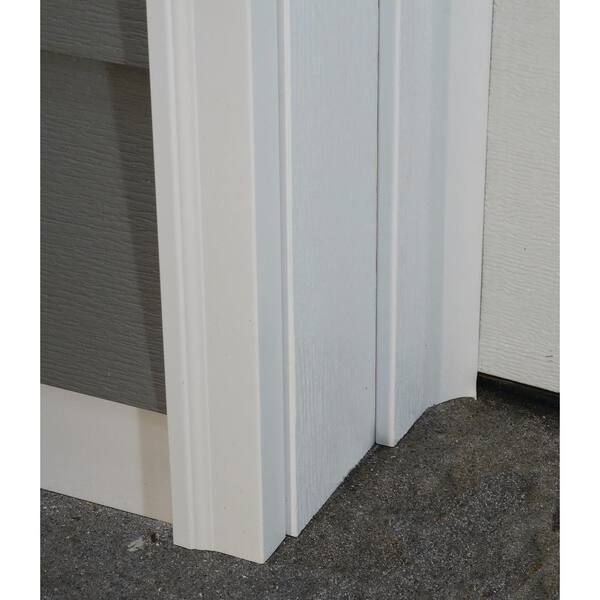 Veranda 2448 1 1/4 in. x  2 in. x  96 in. Primed PVC Composite Brickmould Moulding (1-Piece − 8 Total Linear Feet)