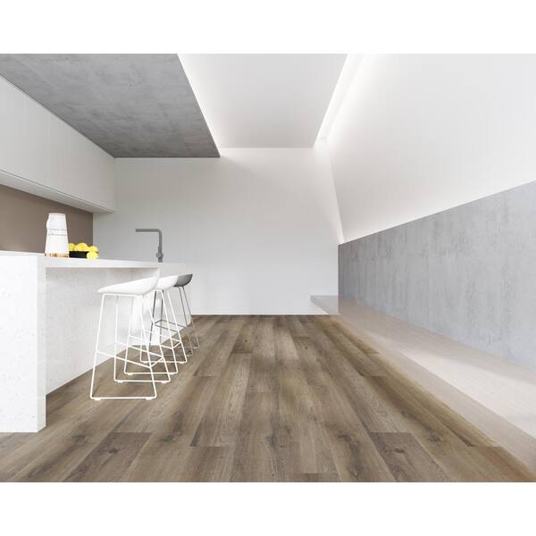 Montserrat Silva Ashen Bay 20 Mil x 9 in. W x 60 in. L Click Lock Waterproof Luxury Vinyl Plank Flooring (22.4 sqft/case)