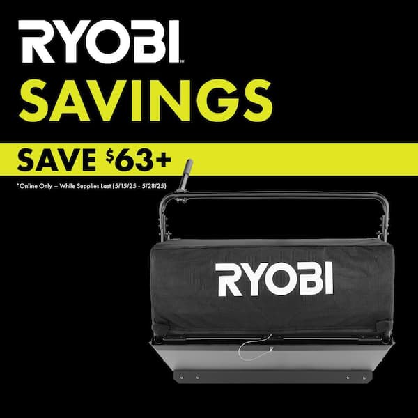 Integrated Bagger for RYOBI 80V HP 30 in. Zero Turn Riding Lawn Mowers