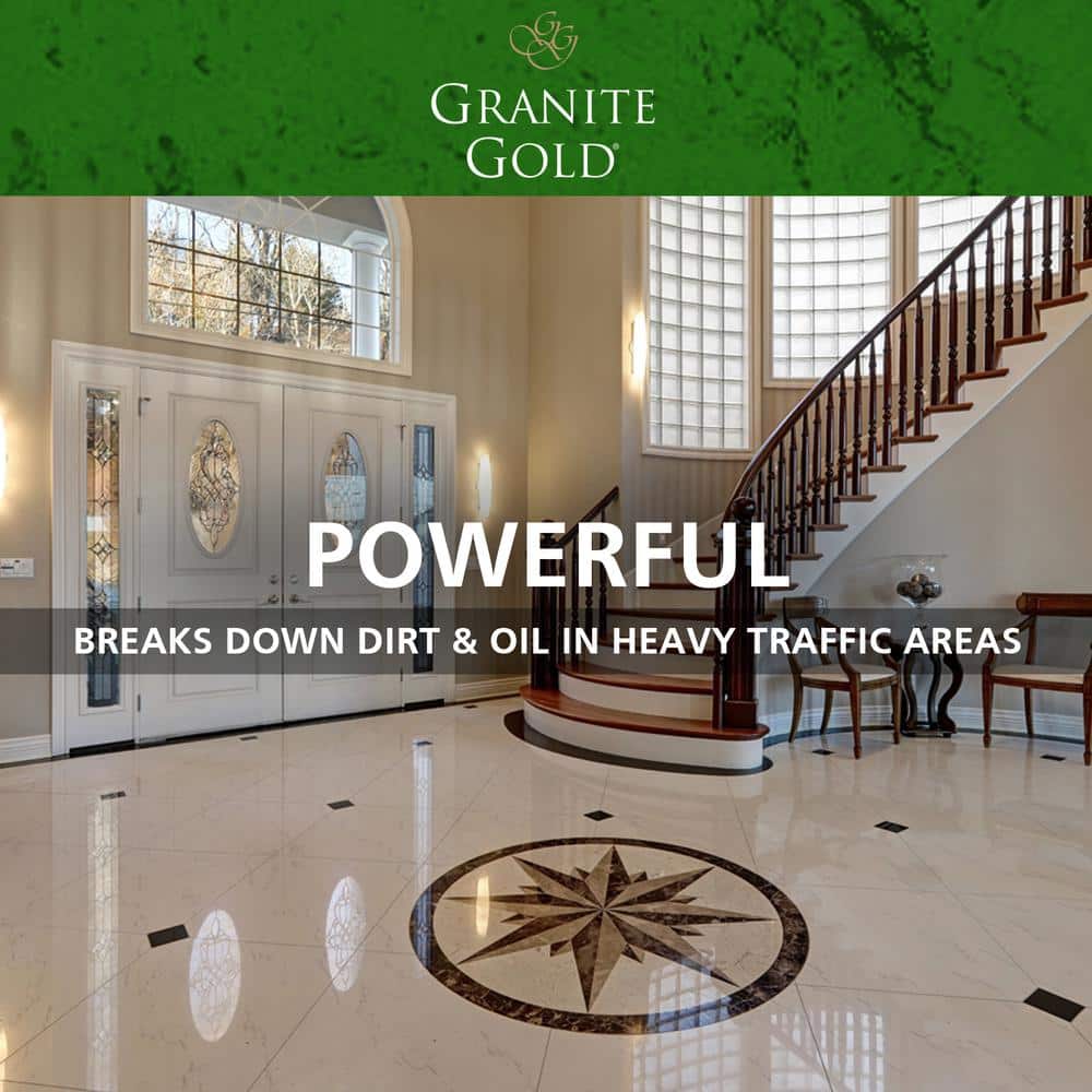 Granite Gold Citrus Scented Concentrated Stone and Tile Floor Cleaner