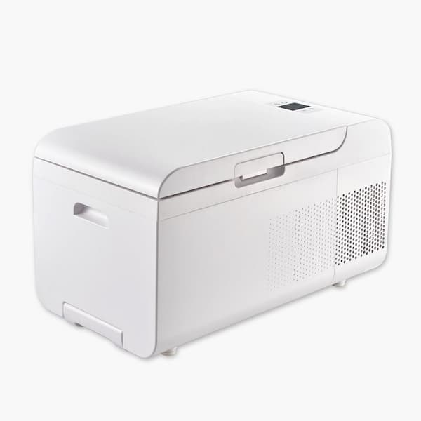 Equator 0 7 cu ft Portable Casters - White Equator Portable Freezers Pff 07 64 600