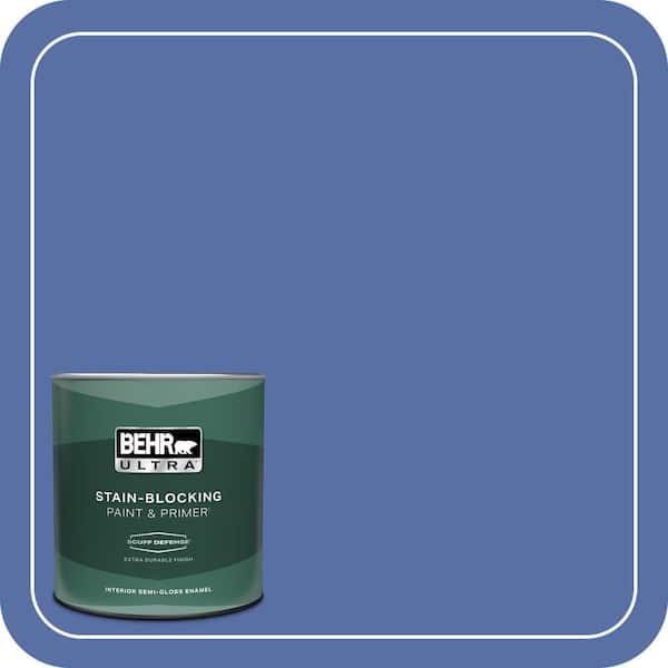 BEHR ULTRA 1 qt. #MQ5-47 Splendor and Pride Extra Durable Semi-Gloss Enamel Interior Paint & Primer