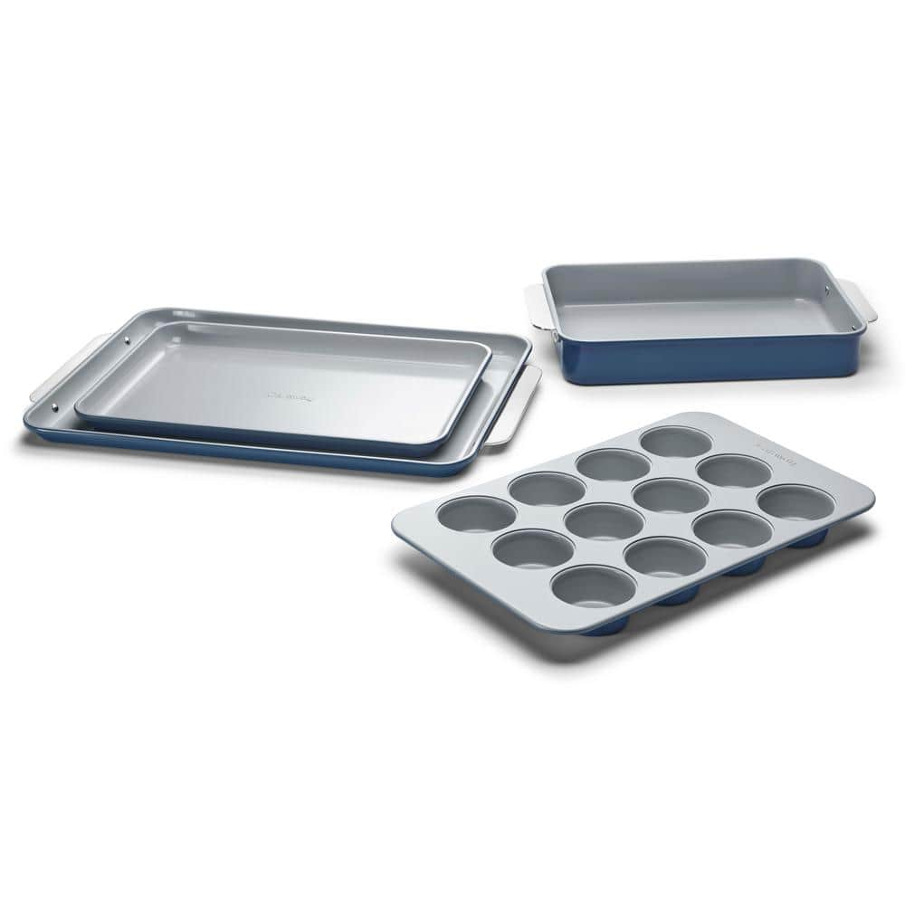 CARAWAY HOME 5-Piece Navy Bakeware Set