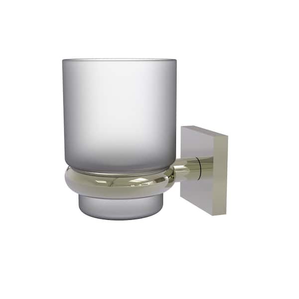 Allied Brass Montero Collection Wall Mounted Tumbler Holder in Polished Nickel