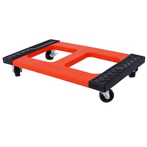 1200-lb. Capacity Poly Mover's Dolly, Red