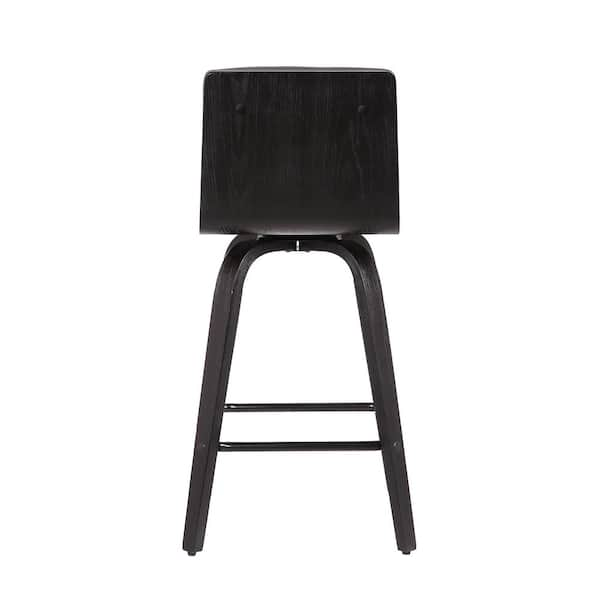 Armen living vienna walnut best sale wood barstool