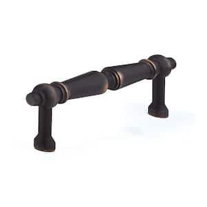 Brome Collection 3 3/4 in. (96 mm) Brushed Oil-Rubbed Bronze Traditional Cabinet Bar Pull