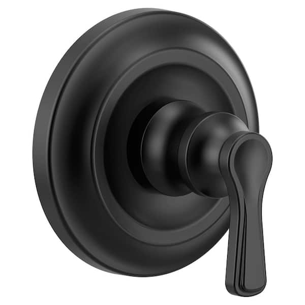 MOEN Traditional 1-Handle M-CORE Transfer Valve Trim Kit in Matte Black (Valve Not Included)