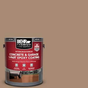 1 gal. #N260-5 Distant Land Self-Priming 1-Part Epoxy Satin Interior/Exterior Concrete and Garage Floor Paint