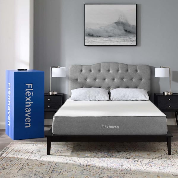 MODWAY Flexhaven 10 in. Firm Memory Foam Tight Top Full Mattress