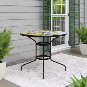 Steel Outdoor Dining Table