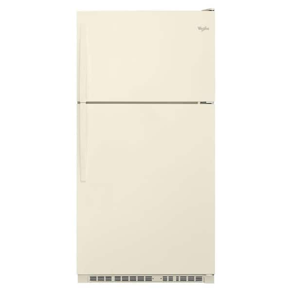 Whirlpool 20.5 cu. ft. Top Freezer Refrigerator in Biscuit