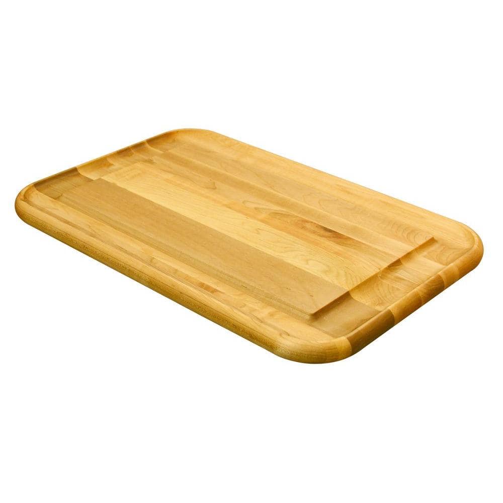 Household Cutting Board Wooden Chopping Blocks with Containers Carving Board  with Transport Slot Non-slip Kitchen