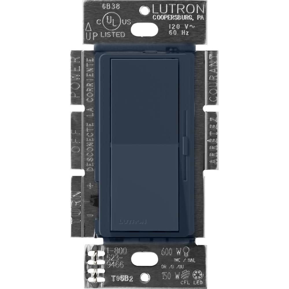 Blue Diva Dimmer Switch for Magnetic Low Voltage, 800-Watt, Single-Pole/3-Way, Deep Sea (DVSCLV-103P-DE) price history on PriceWatchPro