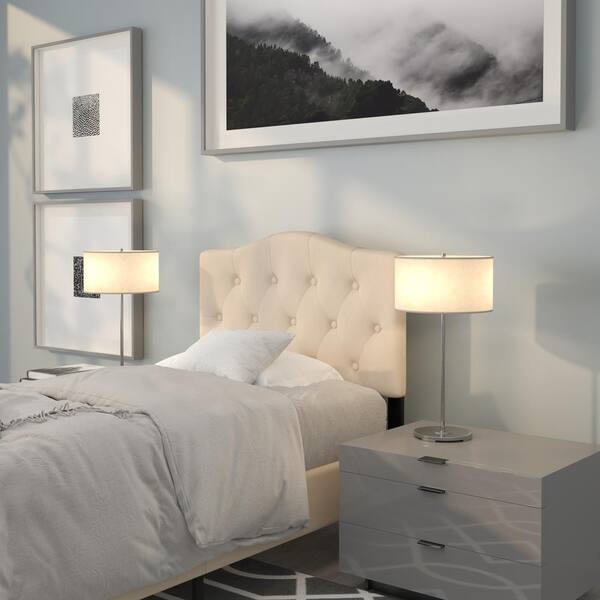 Carnegy Avenue Beige Twin Headboard Panel Design CGA-HG