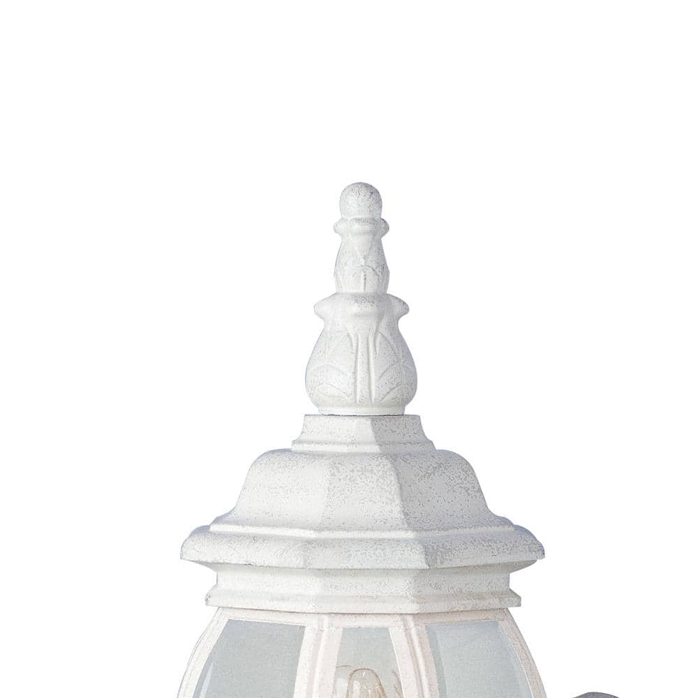 Francisco 20.5" White Classic Lantern Wall Sconce