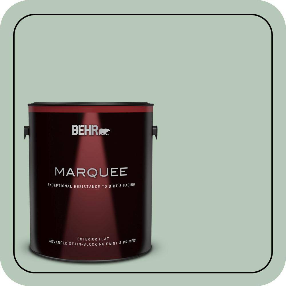 1 gal. #S410-3 Ponds Edge Flat Exterior Paint & Primer price history on PriceWatchPro