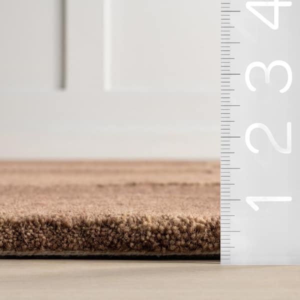 Elliot Wool Orange 5 ft. x 8 ft. Indoor/Outdoor Patio Rug