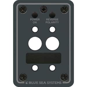 Blue Sea Systems Double Pole AC Circuit Breaker, 50 Amp, White 7251