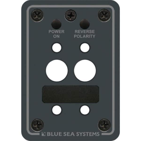 Blue Sea Systems A-Series Double Blank Mounting Panel