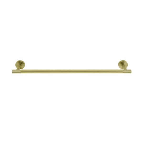 Swiss Madison Avallon 24 in. Wall Mounted Towel Bar in Brushed Gold
