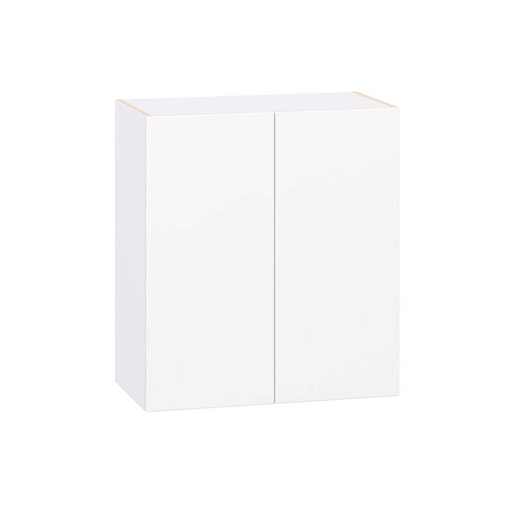 Timberline 27 in. W x 14 in. D x 30 in. H Assembled Slab Wall Kitchen Cabinet in Bright White price history on PriceWatchPro