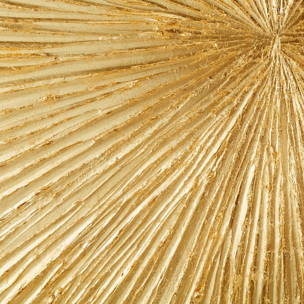 MADISON PARK Signature Sunburst Gold Hand Painted