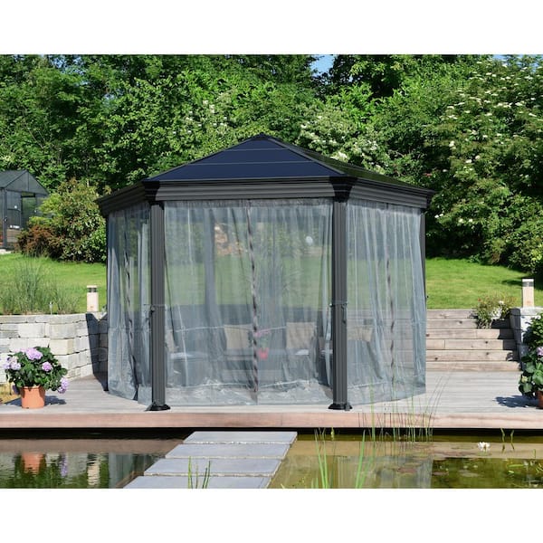 Netting Set for Roma / Monaco Hex Outdoor Gazebo