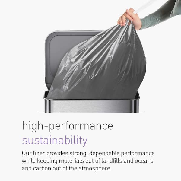 Replacing Your Simplehuman Garbage Bags for Trash Bins, 30L / 8