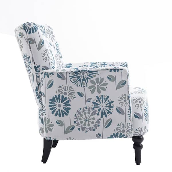 Blue discount white chair