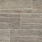 Stonehollow Smoky Taupe 12 in. x 24 in. Glazed Porcelain Floor and Wall Tile (374.4 sq. ft./Pallet)