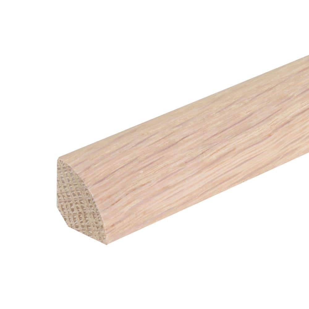 Quarter Round Quinn 0.75 in. T x 0.75 in. W x 78 in. L Matte White Oak Hardwood Trim price history on PriceWatchPro